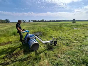 Flächenpflege im Barver Moor